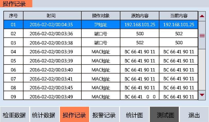 自动检重秤的基本产品参数操作