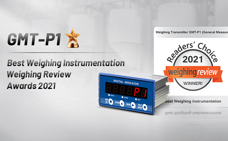 GMT-P1被国际称重平台评为最佳称重仪表